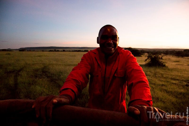 Сотрудник национального парка Масаи-Мара, Кения / Фото из Кении