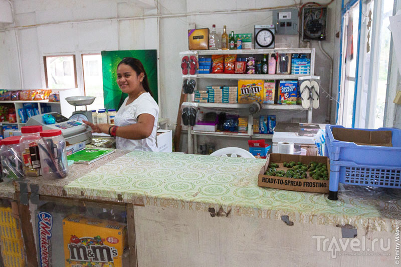 Магазин на острове Косрае, Микронезия / Фото из Микронезии