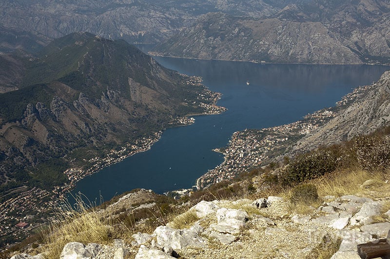 Вид с дороги на перевал Крстац, Черногория / Фото из Черногории