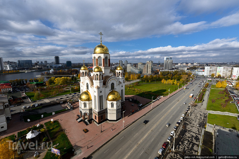 Екатеринбург с высоты / Россия