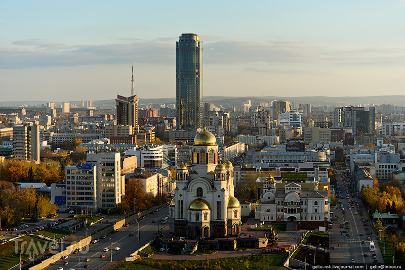 Екатеринбург с высоты / Россия