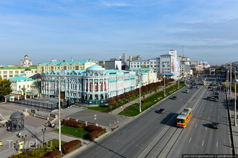 Екатеринбург с высоты / Россия