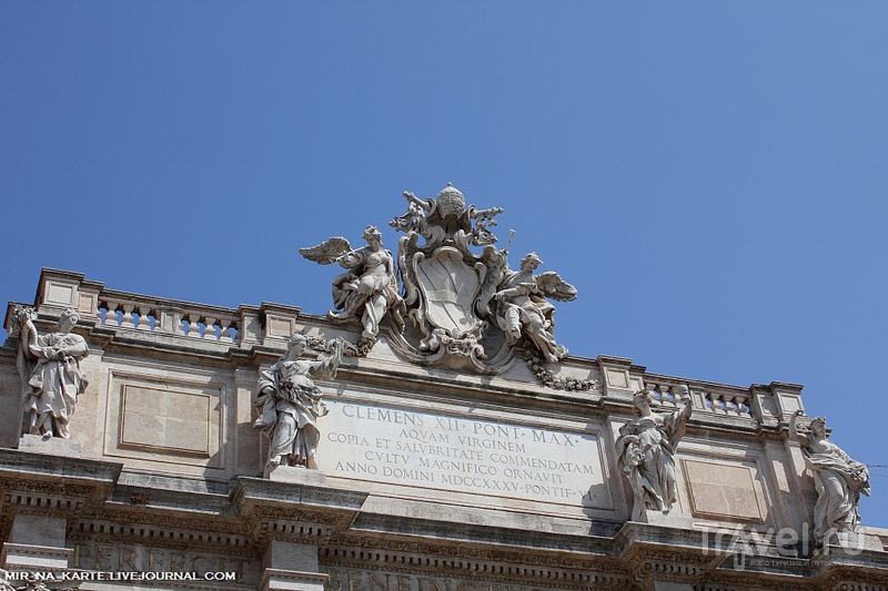 Рим. Испанская лестница и фонтан Треви / Италия