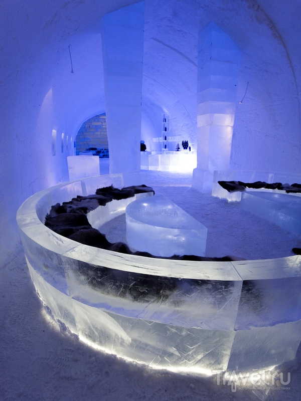 Ледяной бар в гостинице Icehotel, Швеция / Швеция