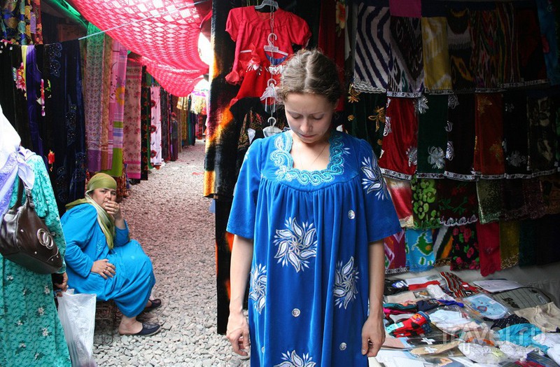 Рынки Узбекистана. Одежда / Узбекистан