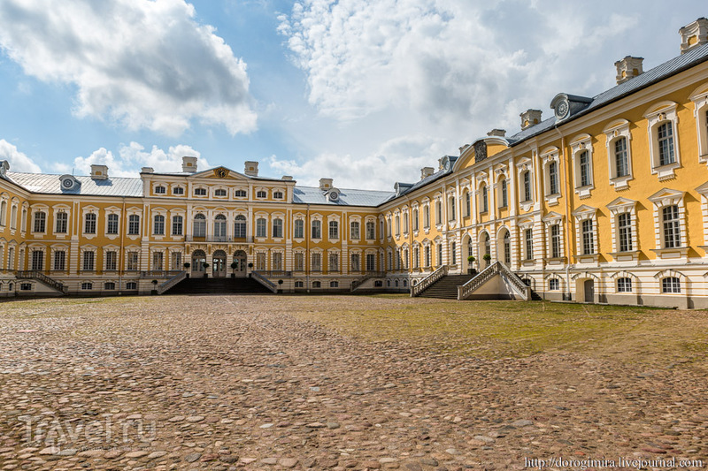 Рундальский дворец / Фото из Латвии