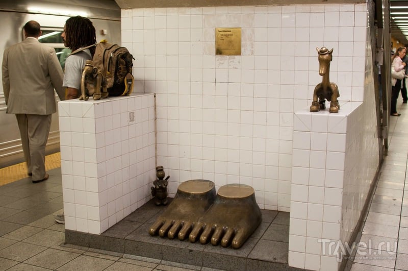 Приезд, одеяла и тайны Нью-Йоркского метро / США