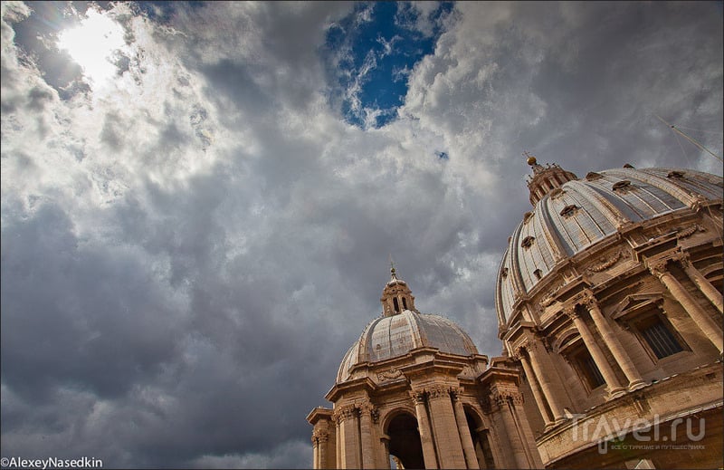 Рим с собора Святого Петра / Фото из Италии