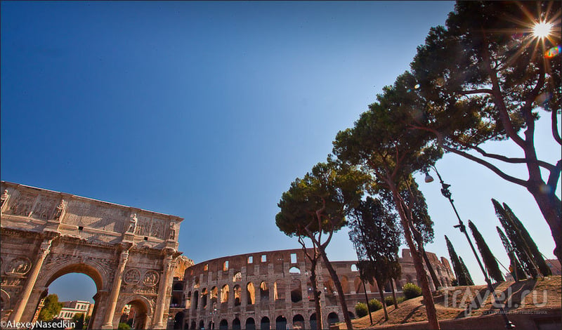 Рим с собора Святого Петра / Фото из Италии