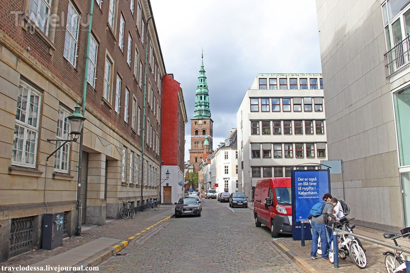 Прогулка по Копенгагену. Слотсхольмен, биржа и Кристиансборг / Дания