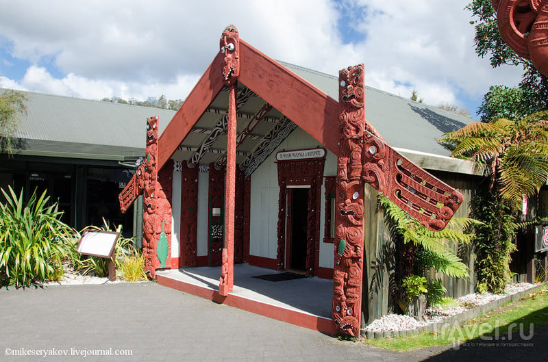 Новая Зеландия: озеро Роторуа - Те-Пуиа / Фото из Новой Зеландии