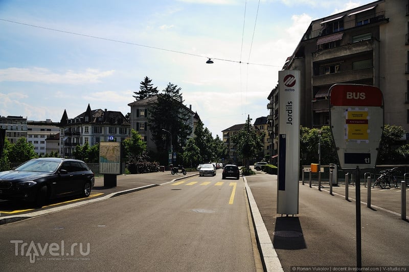 "Игрушечный" метрополитен в Лозанне / Фото из Швейцарии