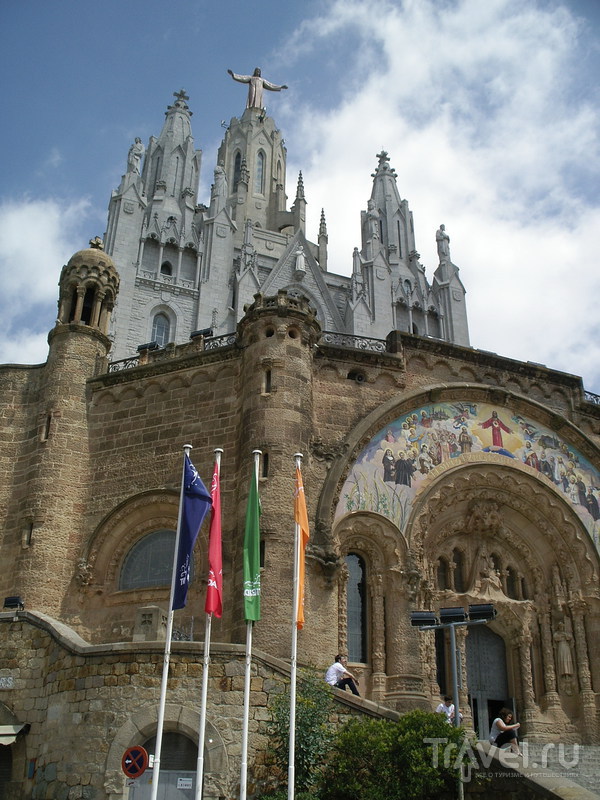 Барселона: Тибидабо - храм Святого Сердца / Фото из Испании