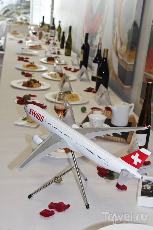 Еда для самолетов - SWISS и Gate Gourmet / Швейцария
