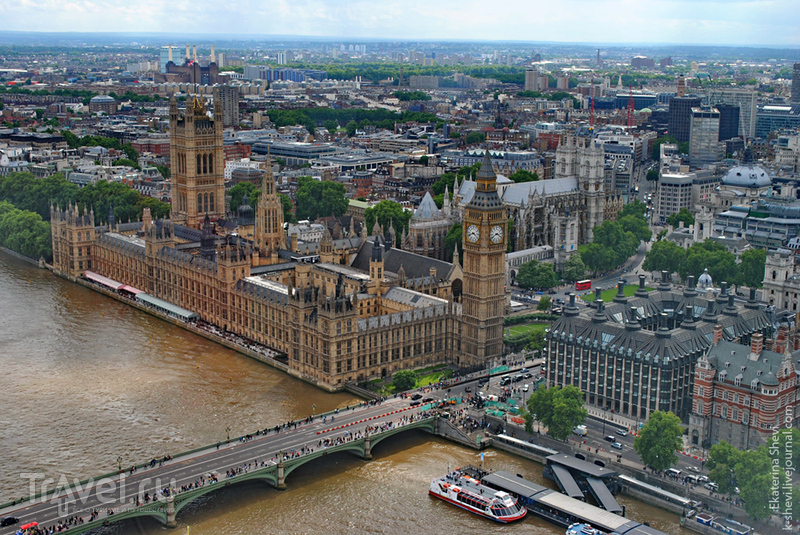 London Eye: колесо обозрения в Лондоне / Фото из Великобритании