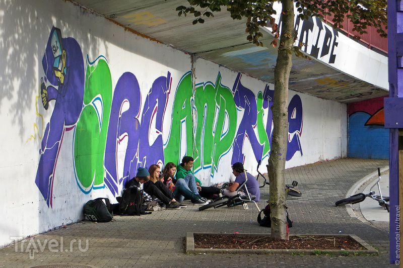 Стрит-арт и граффити. Дюделанж и Вильц (Люксембург) / Люксембург