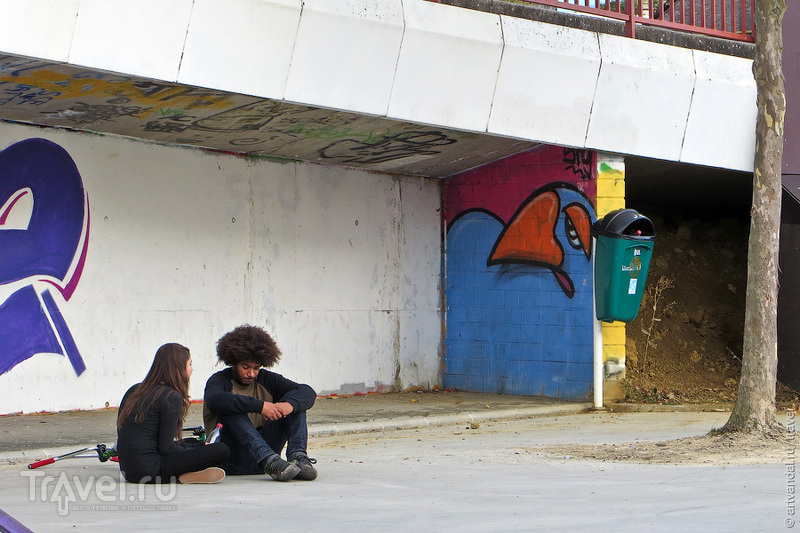 Стрит-арт и граффити. Дюделанж и Вильц (Люксембург) / Люксембург