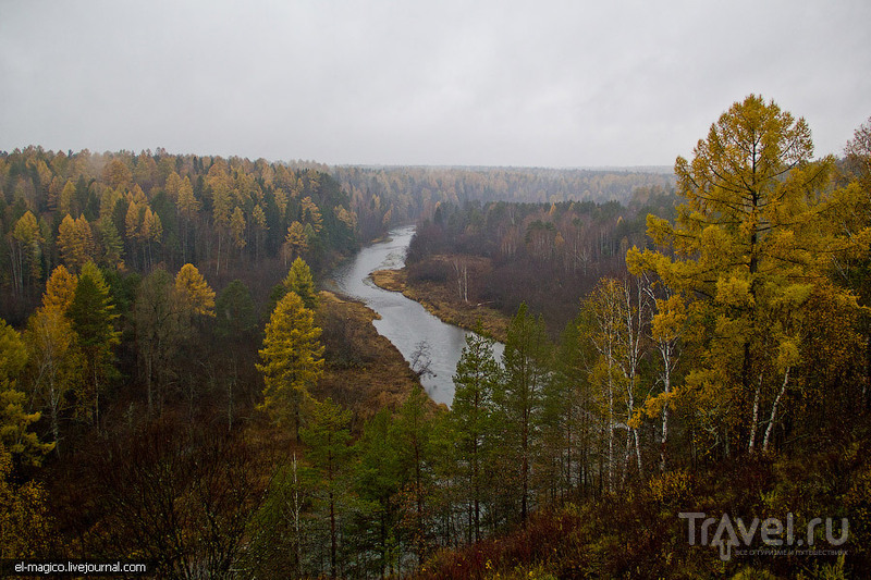 Природный парк Оленьи ручьи - граница тайги и лесостепи возле Екатеринбурга / Россия