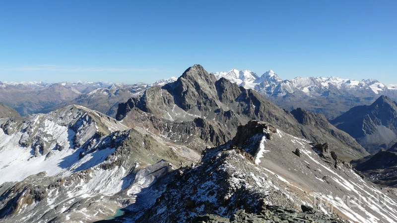 Piz Sugronda. 3126 метров. Швейцария. Осеннее восхождение на трехтысячник / Швейцария