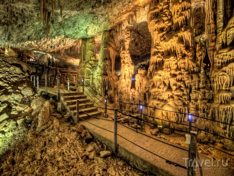 Пещера Авшалом была открыта для широкой публики в 1975 году / Израиль