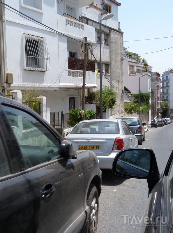 Алжир из окна автомобиля / Алжир