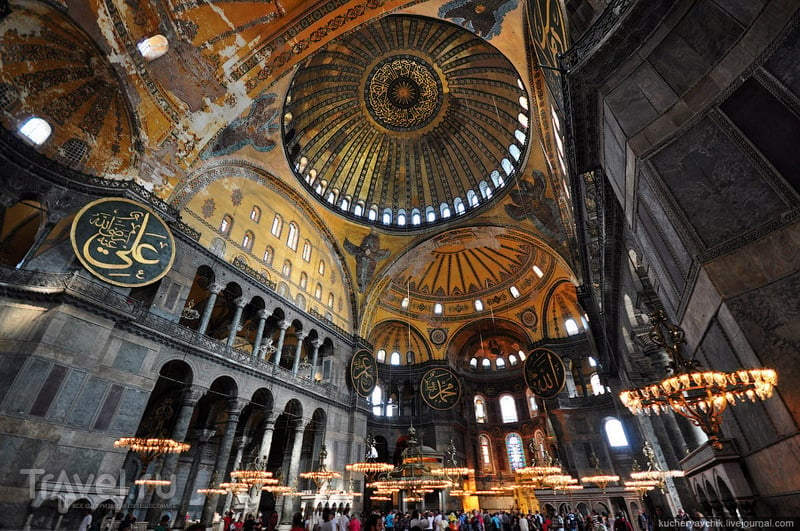 О роли красоты в истории. Собор Святой Софии и Голубая мечеть / Турция
