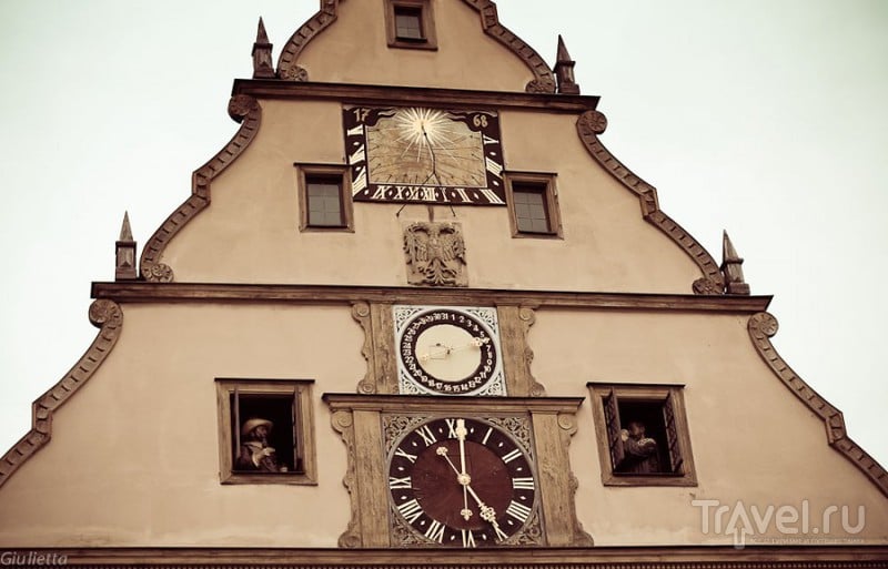 Европейские каникулы. Сказочный Rothenburg ob der Tauber (детали) / Германия