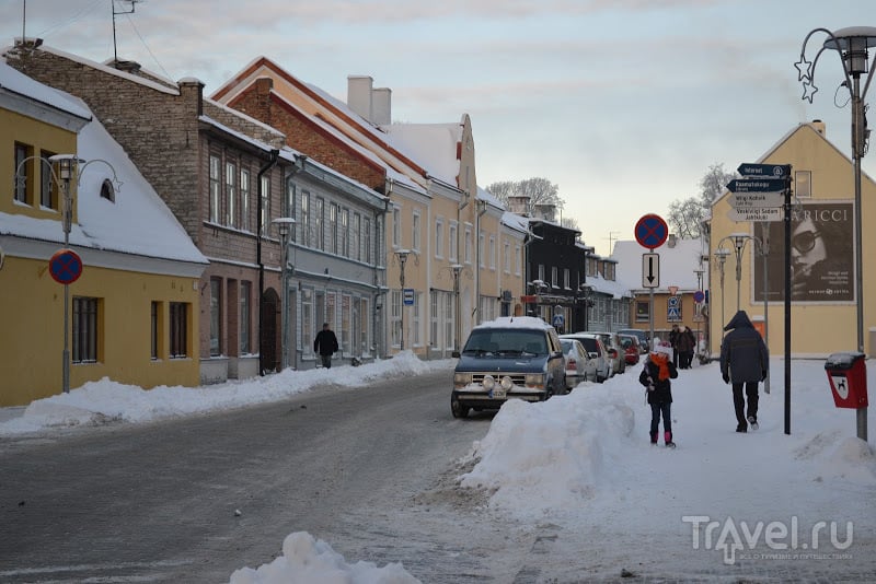 Зимний Хаапсалу, Эстония / Эстония