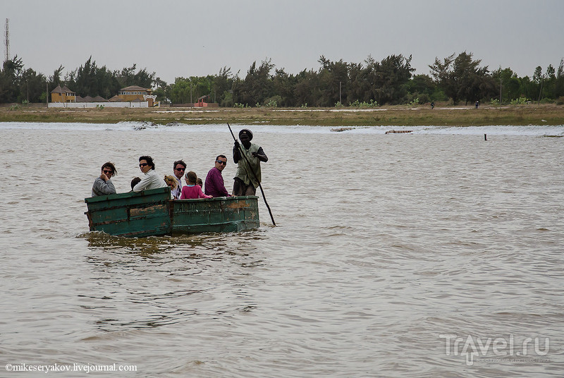 Розовое озеро Сенегала / Фото из Сенегала