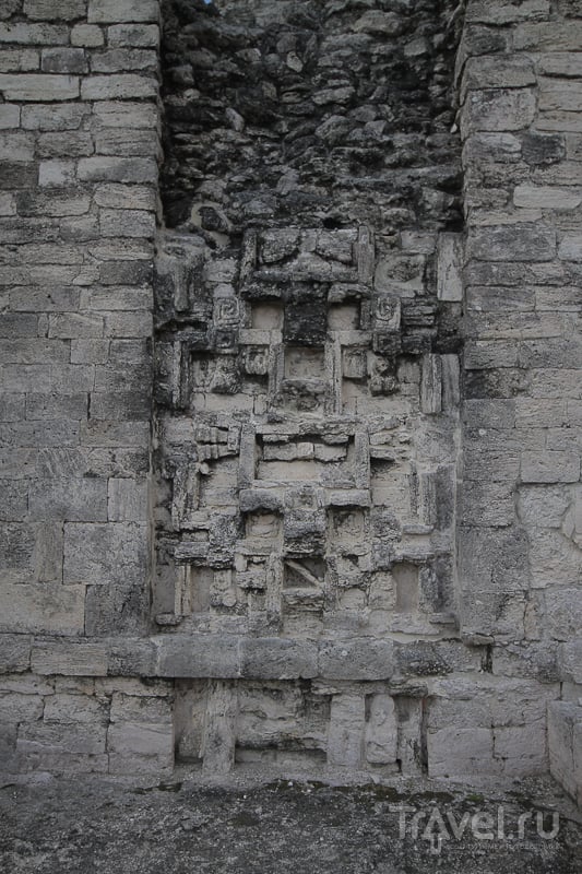 Руины майя без туристов / Мексика