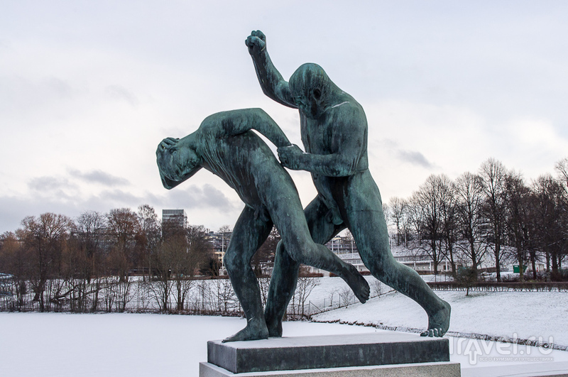 Парк скульптур Вигеланда / Фото из Норвегии