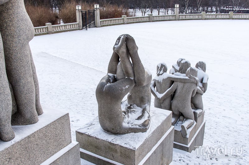 Парк скульптур Вигеланда / Фото из Норвегии