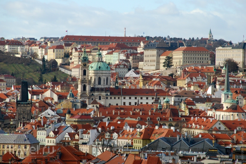 Короткие мгновения январской Праги / Чехия