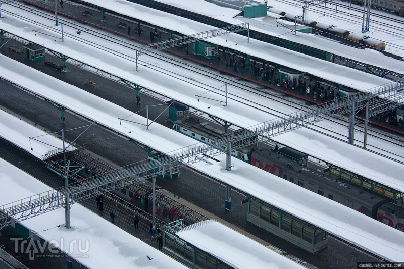 Самый высокий вокзал в Европе и виды с его смотровой площадки / Россия