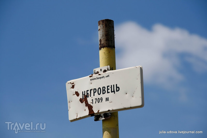 Украинские Карпаты в мае. Гора Негровец / Украина