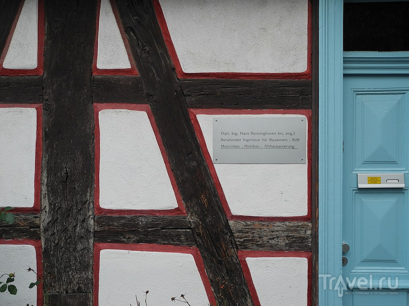 Улицы старого Хёхста (Франкфурт на Майне) / Германия