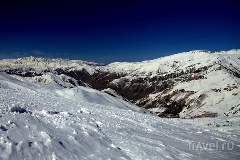 Горные лыжи в Дизине / Фото из Ирана