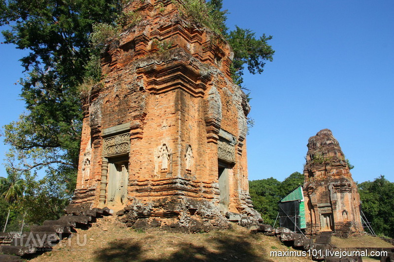 Харихаралайя - первая столица Кхмерской империи / Фото из Камбоджи