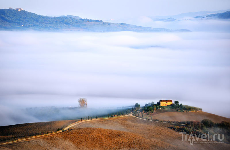 Туманная Тоскана и волшебство Валь-д'Орчии / Фото из Италии
