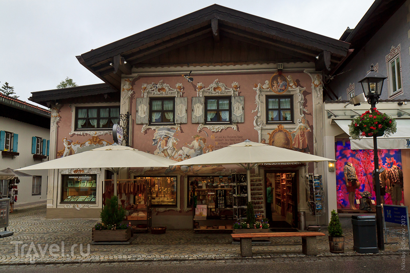 Фрески деревушки Обераммергау / Фото из Германии