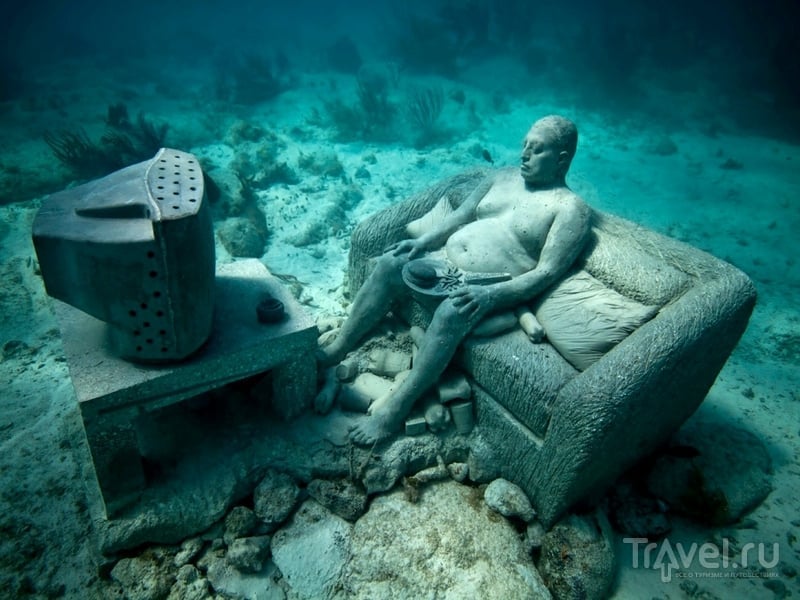 Необычная коллекция подводных памятников ежегодно пополняется, Гренада / Гренада