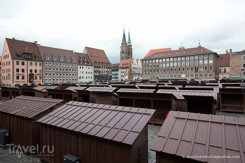 Рыночная площадь в Нюрнберге / Фото из Германии