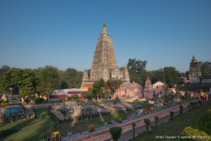 Храм Махабодхи / Фото из Индии