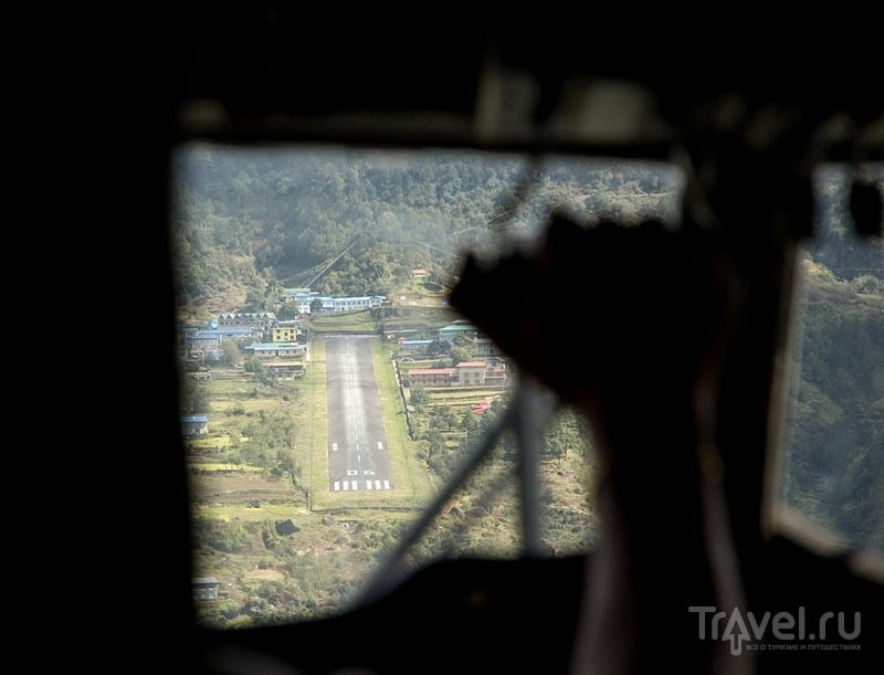 Приземление в Лукле / Фото из Непала