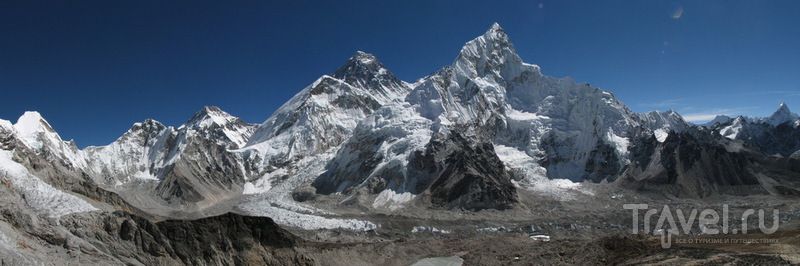 Панорама с вершины Кала-Паттар / Фото из Непала