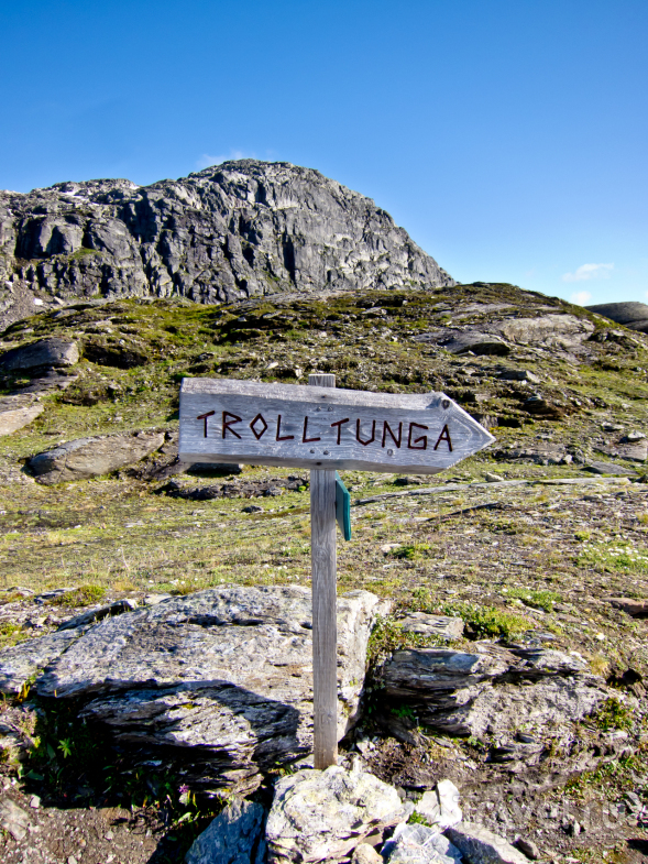 Язык Тролля / Фото из Норвегии