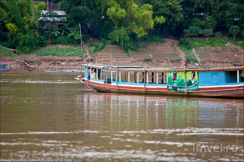 Река Меконг и лаосские деревушки / Фото из Лаоса