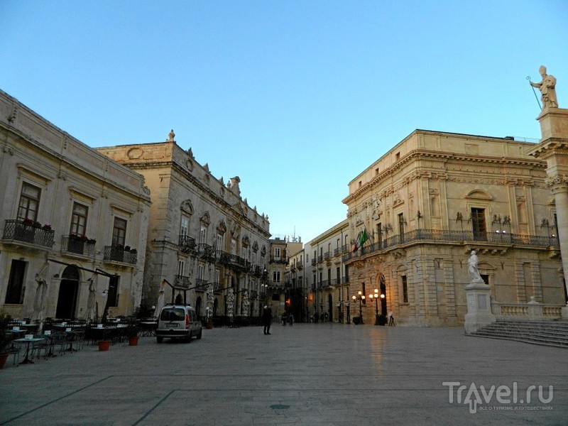 Площадь Duomo, Сиракузы / Фото из Италии