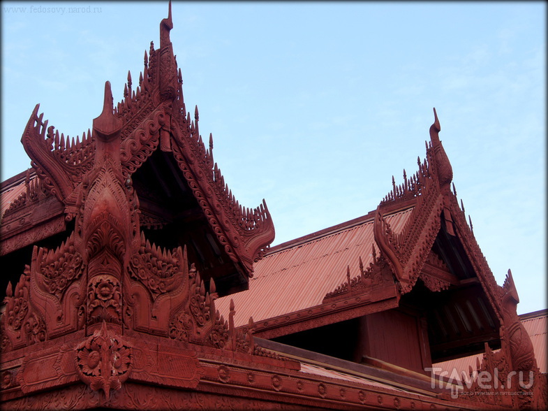 Мандалай. Королевский дворец / Фото из Мьянмы
