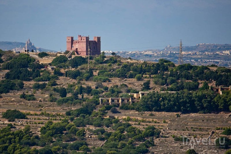 Красная башня или башня Святой Агаты, Мальта / Фото с Мальты